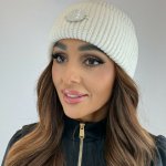 Goldbergh Bonbon dámská čepice bílá – Zboží Mobilmania