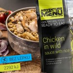 Adventure Menu kuře na divoko s rýží 400 g – Zboží Mobilmania