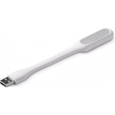 C-TECH USB lampička k notebooku, flexibilní, bílá – Zboží Živě