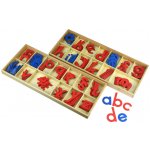 Montessori velká pohyblivá abeceda dřevěná – Zboží Dáma