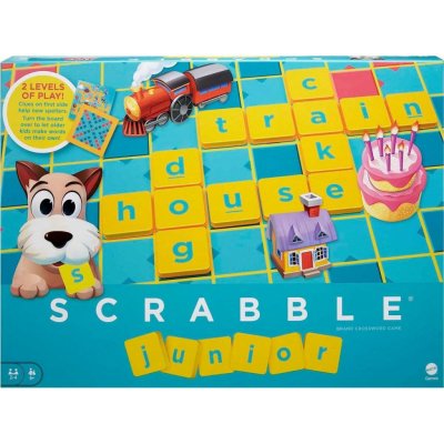 Mattel Scrabble Junior EN – Zboží Mobilmania