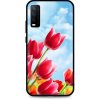 Pouzdro a kryt na mobilní telefon Pouzdro TopQ Vivo Y11s silikon Tulips