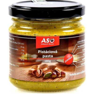 ASO Zdravý život Pistáciová Pasta 180 g – Zboží Mobilmania