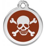 Red Dingo Lebka hnědá M 30 mm – Zboží Mobilmania