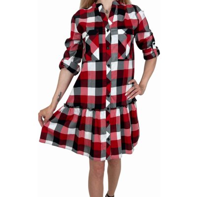 My Still Life Dámské košilové šaty MANA Růžová – Zboží Dáma