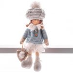 MagicHome Vianoce Dekoracia XmMX667 Deti modré 22 cm – Hledejceny.cz