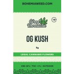 Weed Revolution Og Kush Outdoor CBD 20% THC 1% 5 g – Zboží Mobilmania