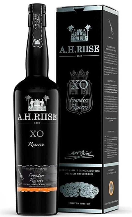 A.H.Riise XO Founders Reserve Batch 5 44,4% 0,7 l (holá láhev)