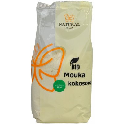 Natura Jihlaval Mouka kokosová bio jemně mletá 0,5 kg – Zboží Dáma