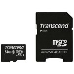 Transcend microSDXC 64 GB UHS-I TS64GUSDXC10 – Hledejceny.cz