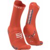 Compressport ponožky Pro Racing Socks v4.0 Run High Orangeade/Fjord Blue