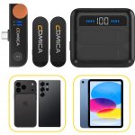 COMICA AUDIO (ROZBALENO) Comica Vimo S (UC) 2,4G bezdrátové klopové mikrofony pro Smartphone a tablety Vimo-S uc B – Zboží Živě