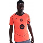 Nike pánský třetí fotbalový dres FC Barcelona 25/26 oranžový – Zboží Dáma