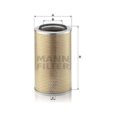 Vzduchový filtr MANN-FILTER C 23 440/3 (C23440/3) – Hledejceny.cz