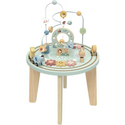 Tooky Toy Aktivity stolek s vláčkodráhou Pastel – Hledejceny.cz