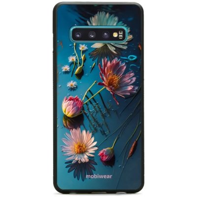 Pouzdro Mobiwear Glossy Samsung Galaxy S10 - G013G Květy na hladině