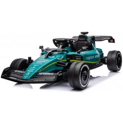 Mamido elektrické autíčko Formule 1 Aston Martin Cognizant Aramco 24V zelená