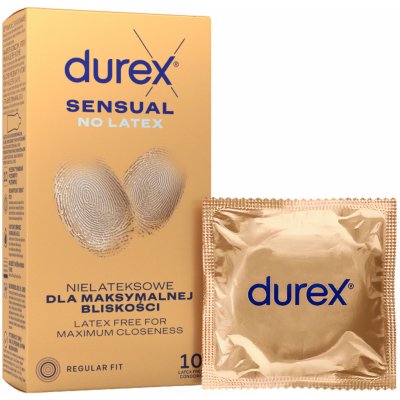 Durex Sensual No Latex 10 ks – Zbozi.Blesk.cz