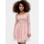 GAP 787170-00 dětské šaty s tylem růžová – Zboží Dáma