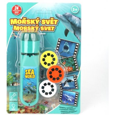 Alltoys Baterka a projektor mořská zvířata – Zboží Dáma