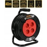 Vorel prodlužovací kabel na bubnu TO-82684 40m 4 zásuvky – Zboží Živě