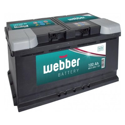 Webber 12V 100Ah 800A WA1000 – Zboží Mobilmania