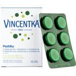 Vincentka pastilky bylinné 18 tablet – Hledejceny.cz