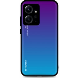 Pouzdro TopQ LUXURY Xiaomi Redmi Note 12 pevný duhový purpurový