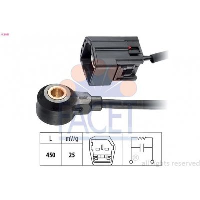 Senzor klepání FACET 9.3091 – Zboží Mobilmania