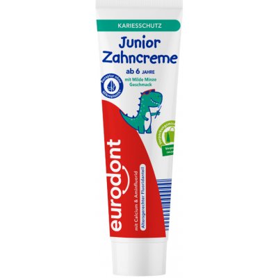 Eurodent Dětský zubní krém jemná máta pro děti od 6 let 100 ml – Hledejceny.cz