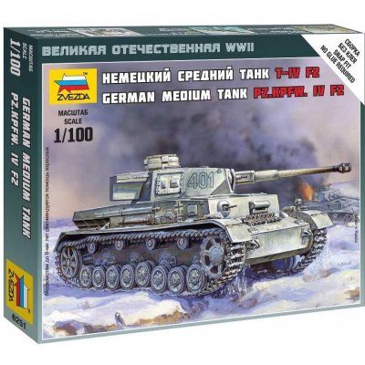 Zvezda Pz.Kpfw.IV Ausf.H Wargames WWII 6251 1:100