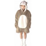 Cozy Noxxiez CH329 Ježek hřejivá televizní mikinová deka s kapucí – Sleviste.cz