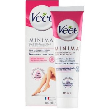 Veet Minima depilační krém pro normální pokožku 100 ml