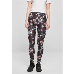 Ladies Soft AOP Leggings - blacksoftflower