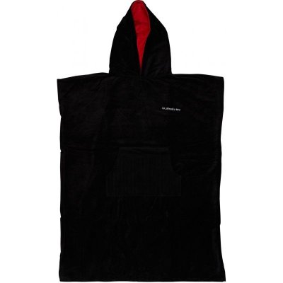 Quiksilver pončo hoody černá – Zboží Dáma