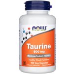 Now Foods Taurine Taurin 500 mg 100 rostlinných kapslí – Hledejceny.cz