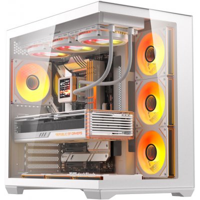 darkFlash C280 White + 7 fans – Zboží Mobilmania