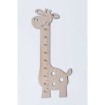 Majadesign dětský dřevěný metr žirafa