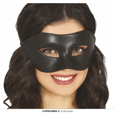 Krajková maska černá – Zboží Mobilmania