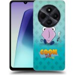 Picasee silikonový černý obal pro Xiaomi Redmi 14C - COONDA holátko - světlá – Zboží Živě