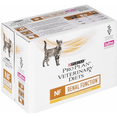 Purina PPVD Feline NF Renal Function chicken 10 x 85 g – Zboží Mobilmania