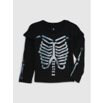 GAP Baby tričko s potiskem Halloween černá černá – Zboží Mobilmania