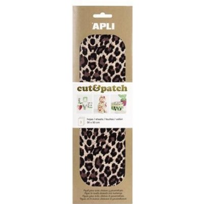 Apli Cut&Patch Papírové listy Leopard 30 x 50 cm – Zboží Mobilmania