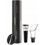 Verk 07104 Sada na víno 4 v 1 černá – Sleviste.cz