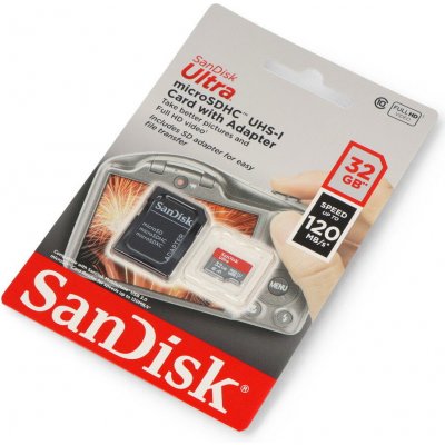 SanDisk microSDHC UHS-I 32 GB SDSQUA4-032G-GN6IA – Zboží Živě
