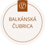 Davídkovo koření Etiketa Balkánská čubrica béžová průměr 4,5 cm 1 ks – Sleviste.cz