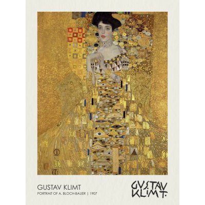 Plakát, Obraz - Portrait of Adele Bloch-Bauer I (1907), Gustav Klimt, 30 × 40 cm – Hledejceny.cz