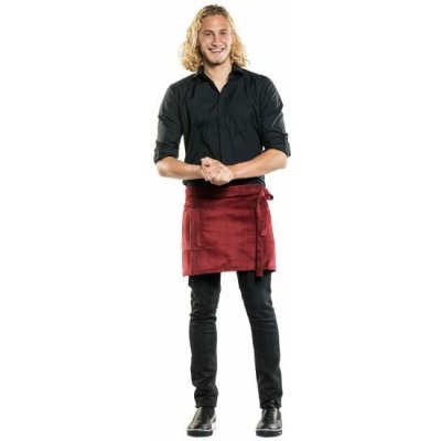 Chaud Devant Gastro zástěra Red Velvet Red – Hledejceny.cz