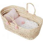 Antonio Juan 92316 Mojžíšův košík pro panenku s povlečením velký – Zboží Dáma