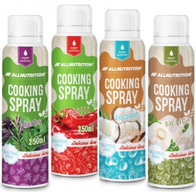 Allnutrition Cooking spray Kokos 250 ml – Zbozi.Blesk.cz